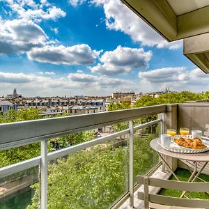 Beautiful Panoramic Terraced In Apartment