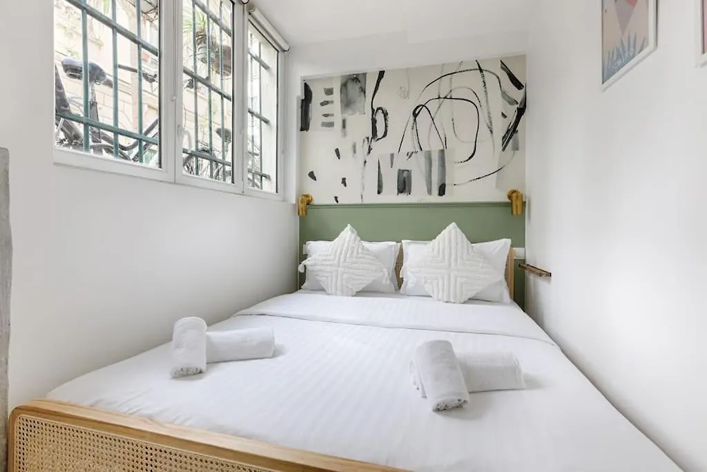 Mykeypers - Chic & Elegant Flat 2Br/6P- Republique Apartment Paris 0*,