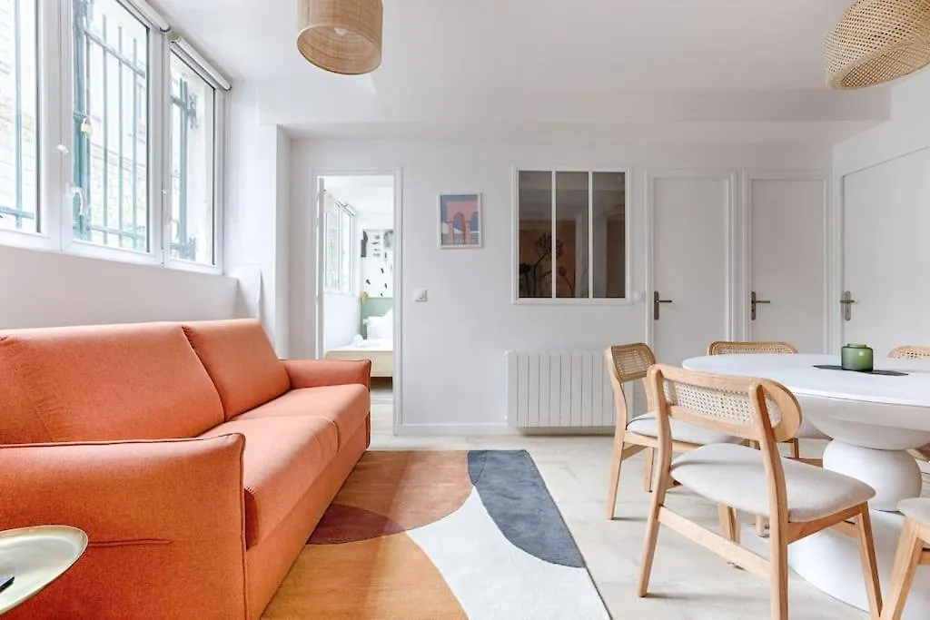 Mykeypers - Chic & Elegant Flat 2Br/6P- Republique Apartment Paris